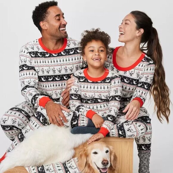 Hanna Andersson The Nightmare Before Christmas Men's Fair Isle PJ Set- Sz XXL - Picture 1 of 5